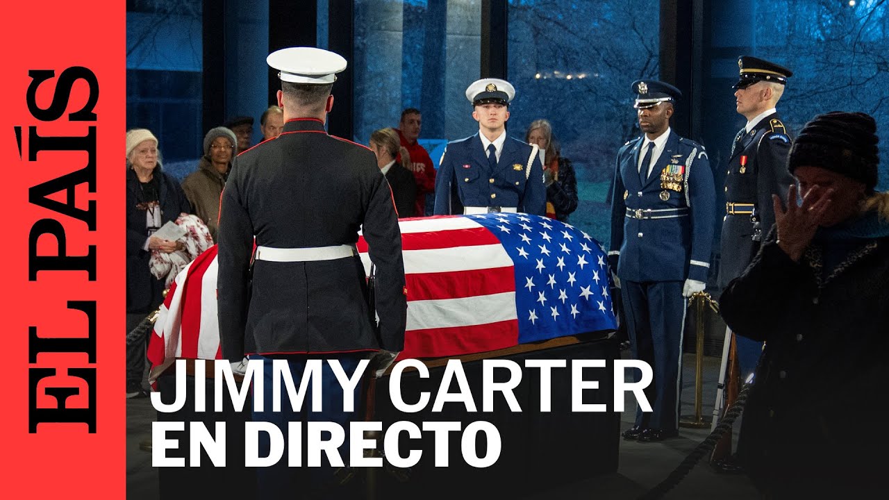 FUNERAL DE JIMMY CARTER | Jimmy Carter es velado en el Capitolio de Estados Unidos | EL PAÍS