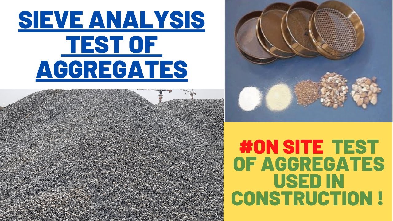Sieve Analysis of Coarse Aggregates || On Site Visit Test of Coarse Aggregate || 20MM