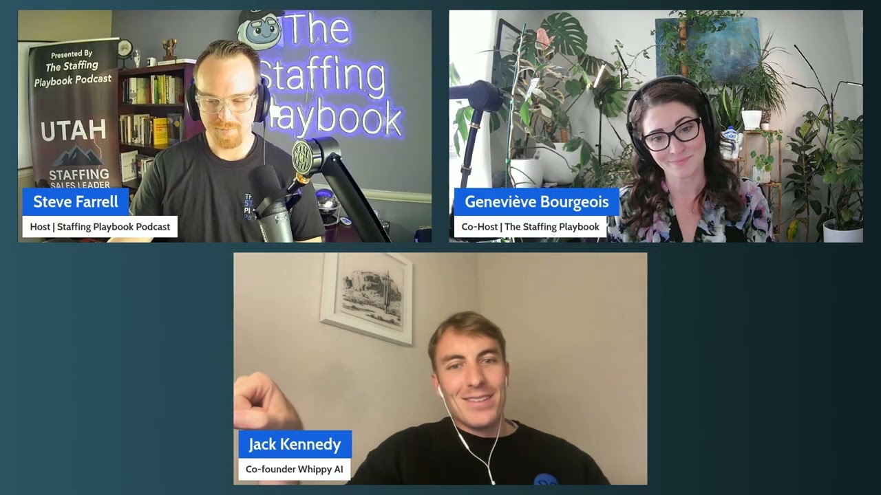 Подкаст «Staffing Playbook», выпуск 60. Чему руководители отдела кадров могут научиться у Whippy AI