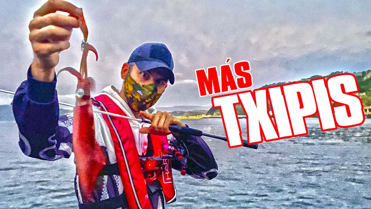 Técnica y Movimientos para pescar Calamares de Verano / Más🦑Txipis