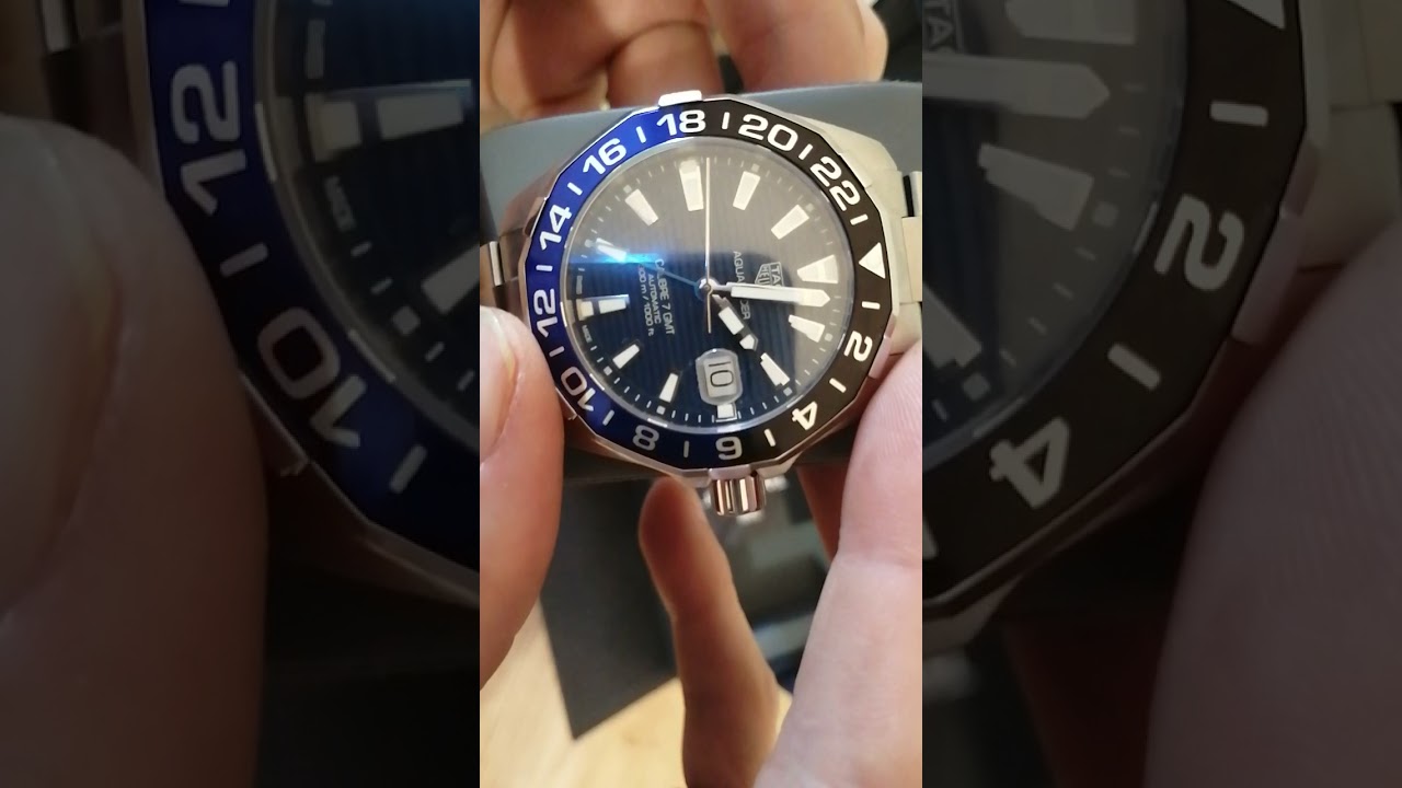 TAG Heuer batman aquaracer vs aquacer fake vs real talk part 1 of 2