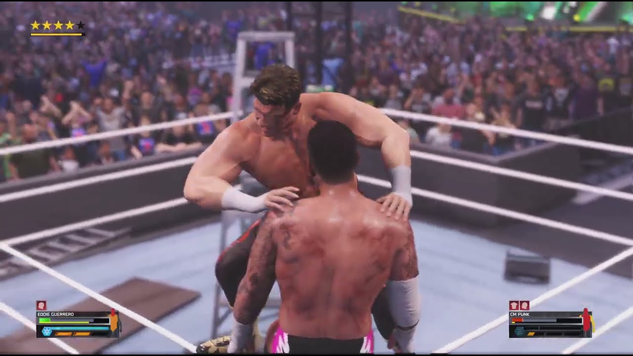 WWE 2K25 Eddie Guerrero VS CM Punk For The WWE Championship TLC Match