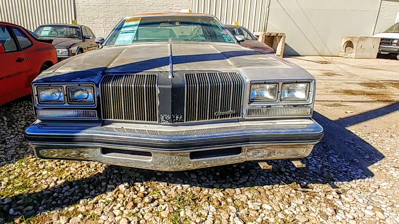 For Sale 1977 Oldsmobile Cutlass Supreme Junkyard Find