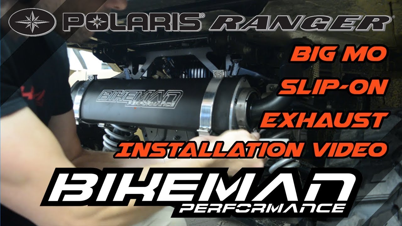 Bikeman Performance — видео по установке выхлопной системы Polaris Ranger 1000 XP «Big Mo»