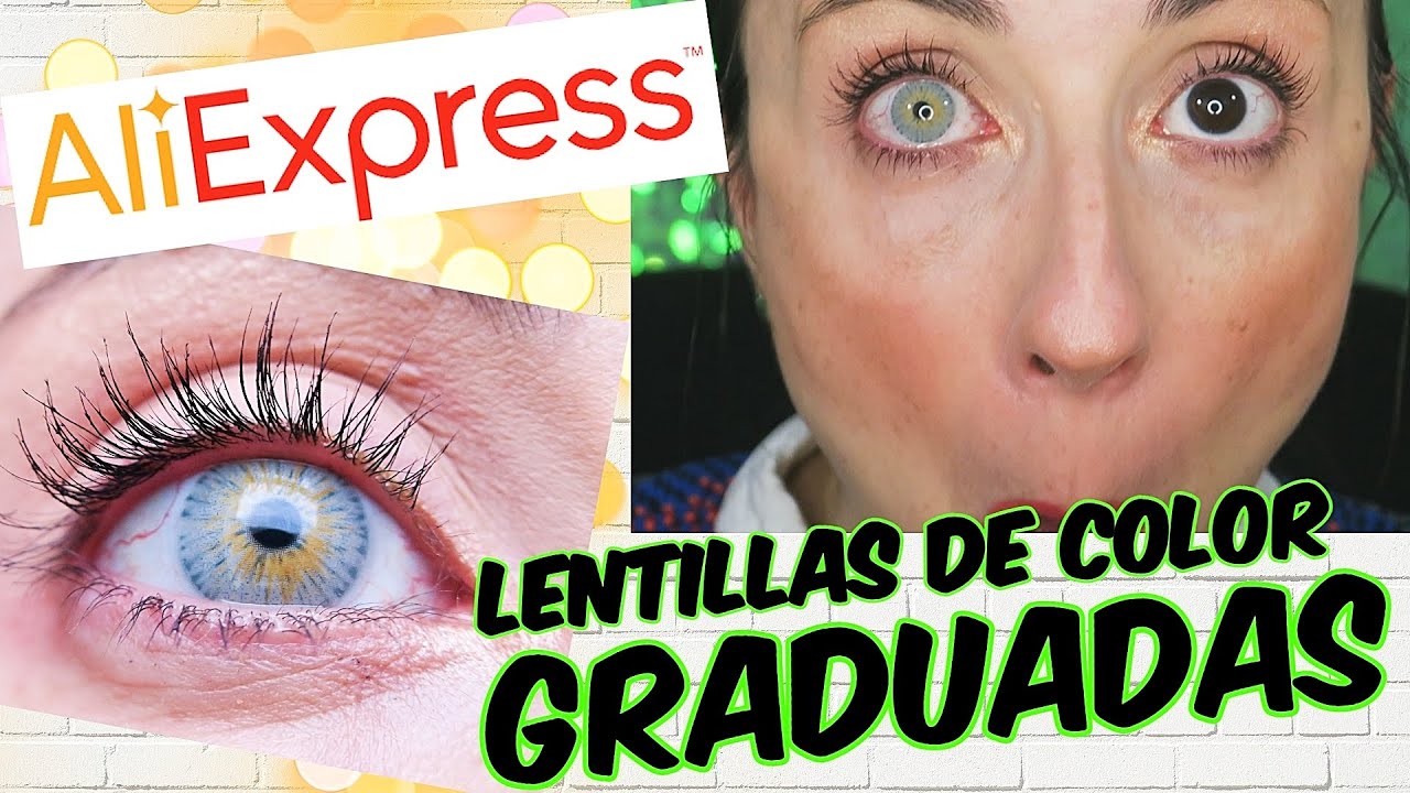 😱 Lentillas DE COLOR para OJOS OSCUROS de ALIEXPRESS 😱 NEW YORK GOSH - URIS ARCTIC LENS