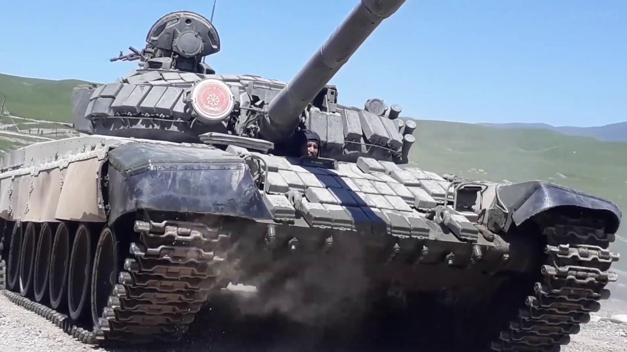 Танковый биатлон в Чирчике