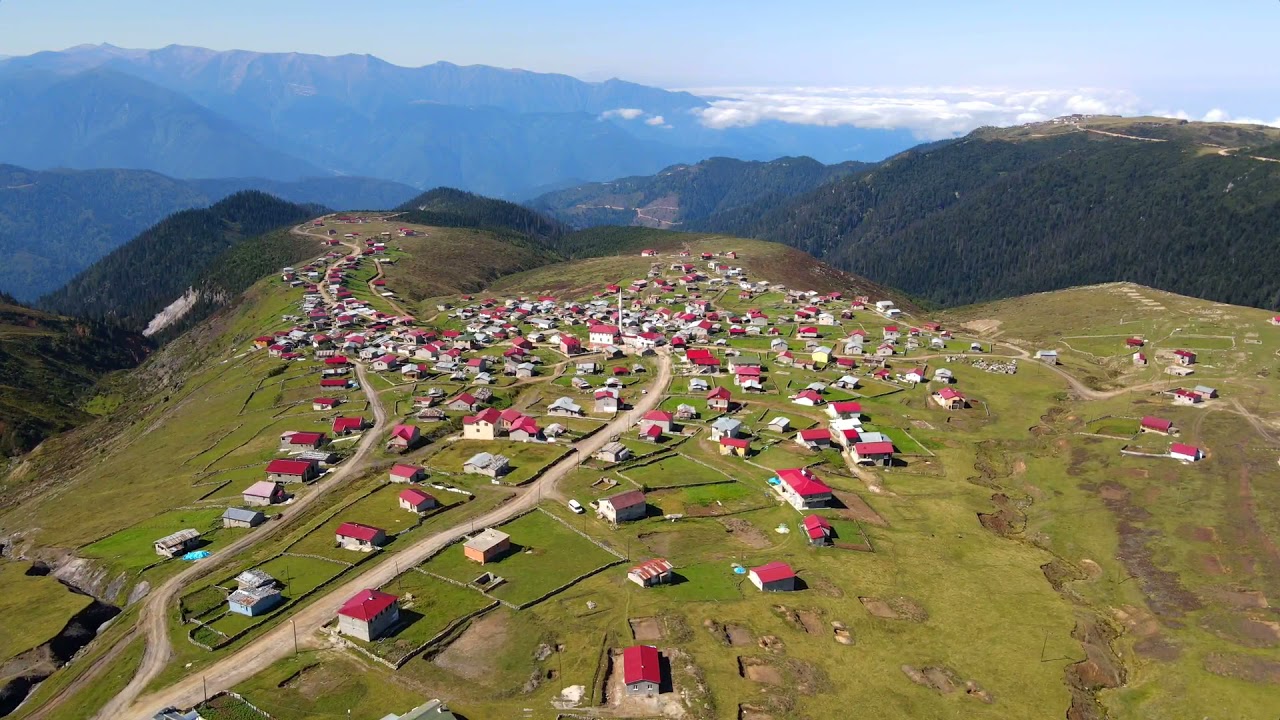 İkizdere çağrankaya yaylası drone çekim