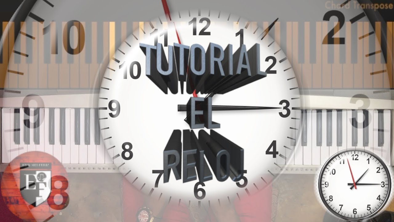 Como TOCAR !!merengue!! ( EL RELOJ ) - PIANO !!!tutoriaL 2019!!!