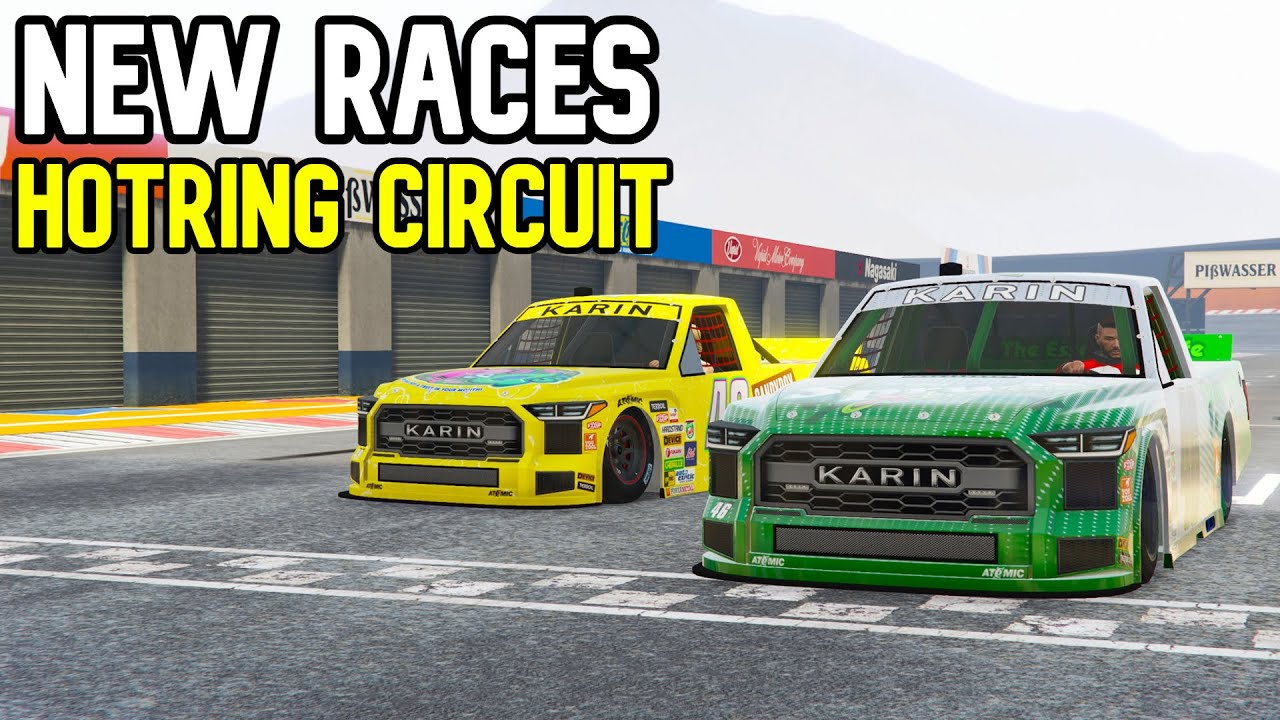 Gta 5 New Hotring Circuit Races - How to play new races in Gta online