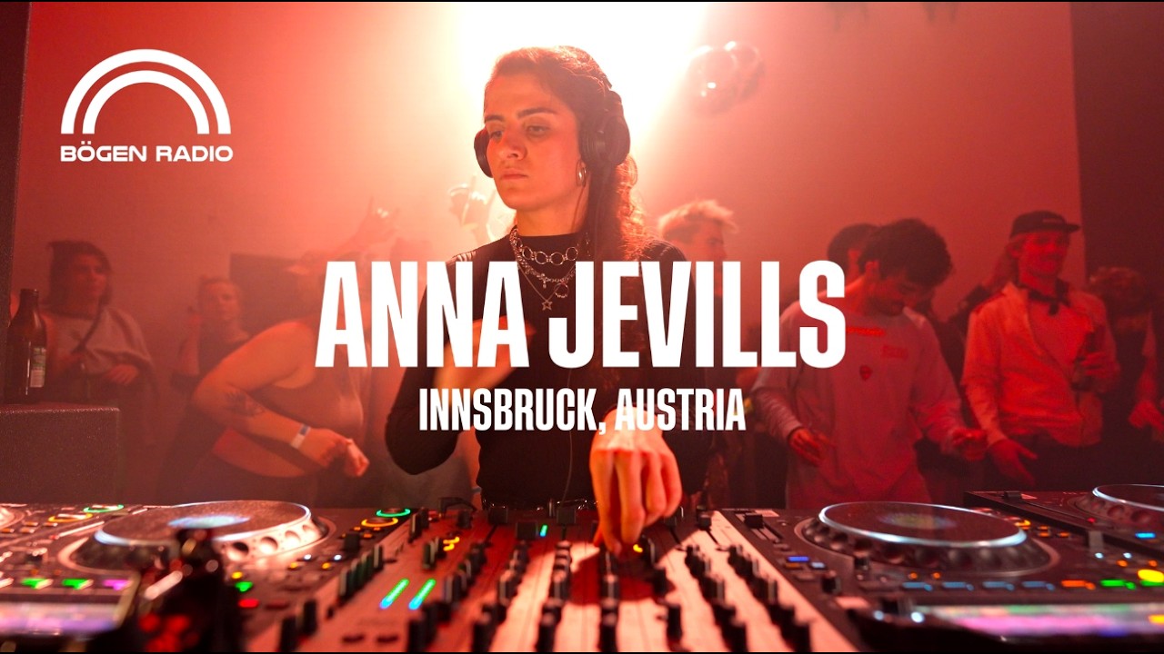 Anna Jevills Heavy Hardgroove DJ Set for Snowfest in Innsbruck, Austria