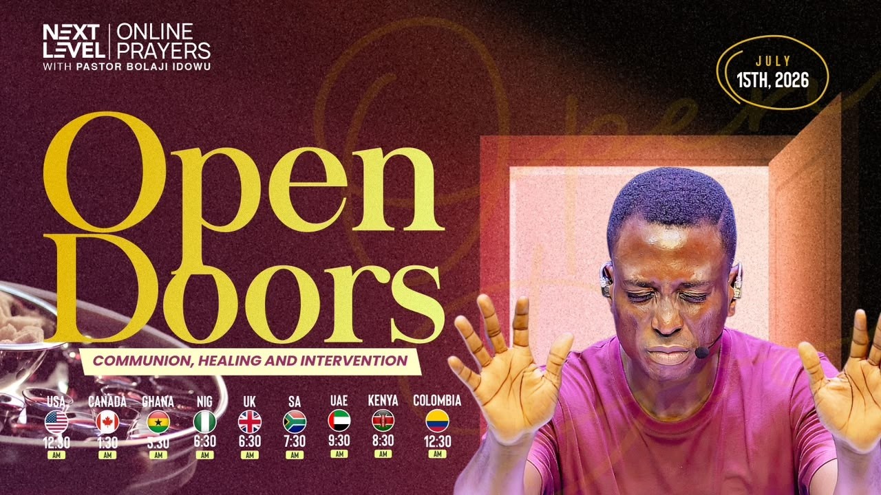 Next Level Prayers || Morning Prayers For Healing Intervention || Pst Bolaji Idowu || July 15th 2026