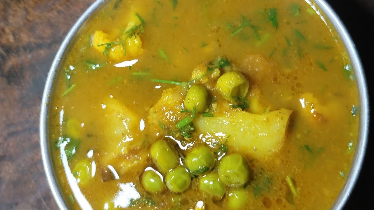 आलू मटर गोभी सब्जी की  recipe#food #explore#trending #explorepage #explormore 