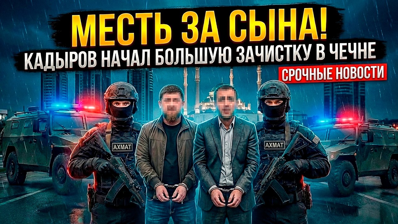 МЕСТЬ ЗА СЫНА! КАДЫРОВ НАЧАЛ БОЛЬШУЮ ЗАЧИСТКУ В ЧЕЧНЕ
