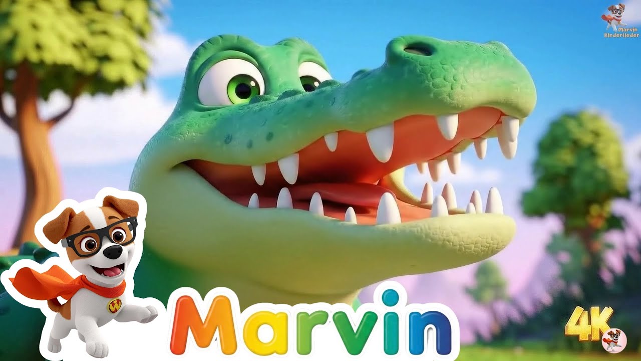 🎵 Bauernhof, Pinguine & Dschungel! Die BESTEN Tierlieder für Kinder | Marvin Kinderlieder