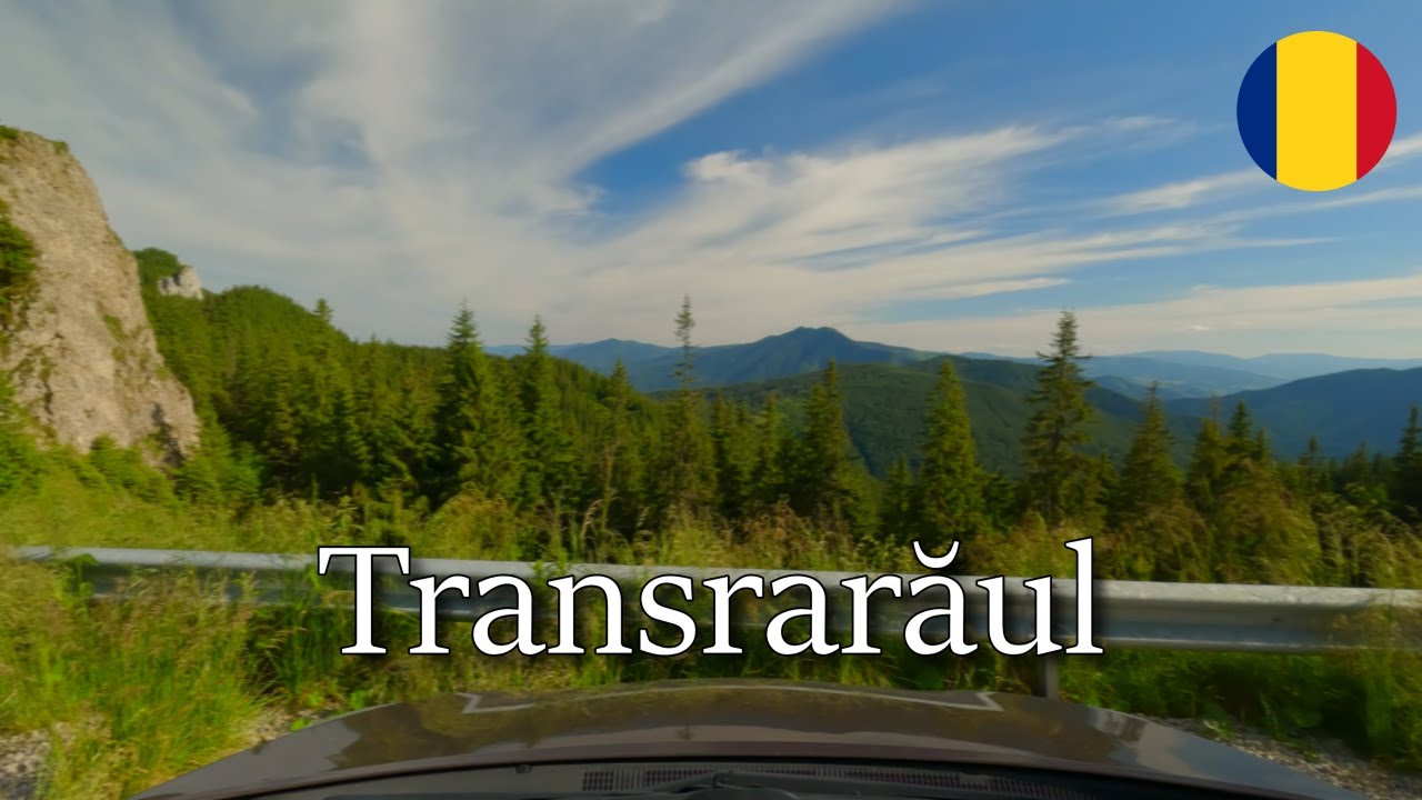 Driving the beautiful Transrarăul mountain pass in Romania | summer 2023 | 4K