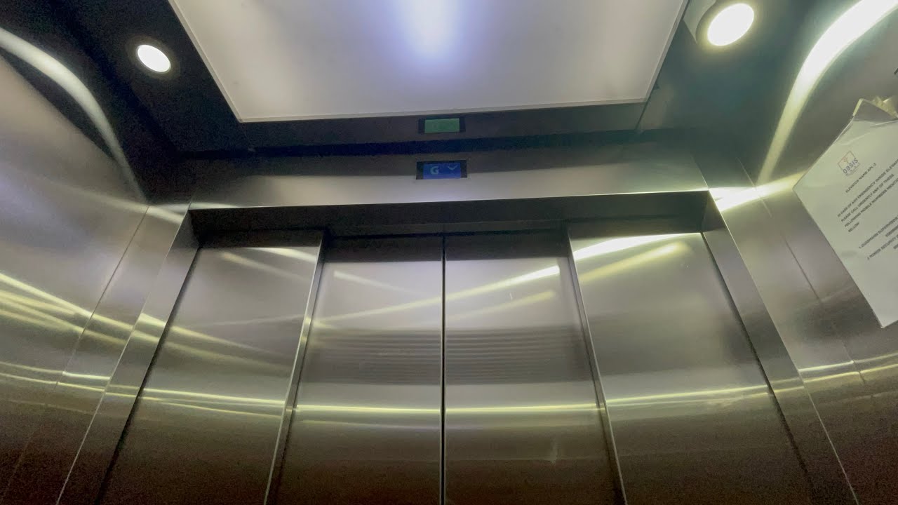 Asian Thyssenkrupp Elevators - Oasis Centre Mall, Al Quoz 1, Dubai, UAE (LAST VIDEO BEFORE EXAMS)