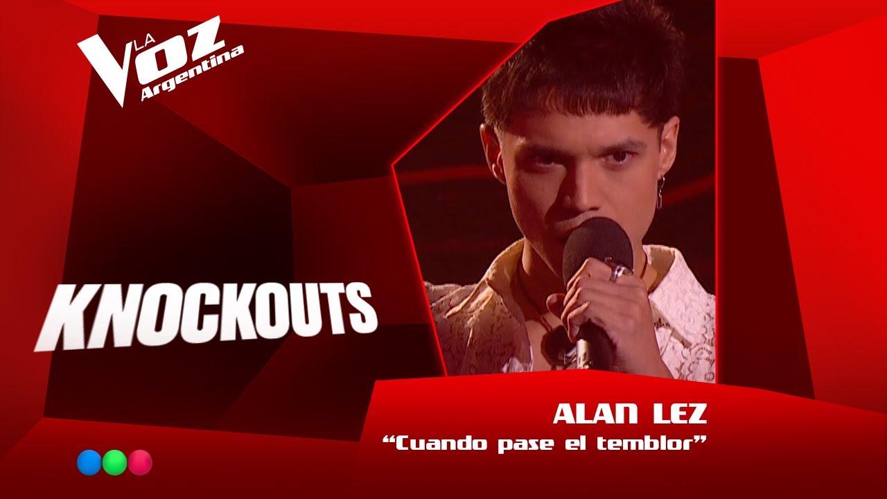 Alan Lez - “Cuando pase el temblor” - Team Lali - Knockouts - La Voz Argentina 2025