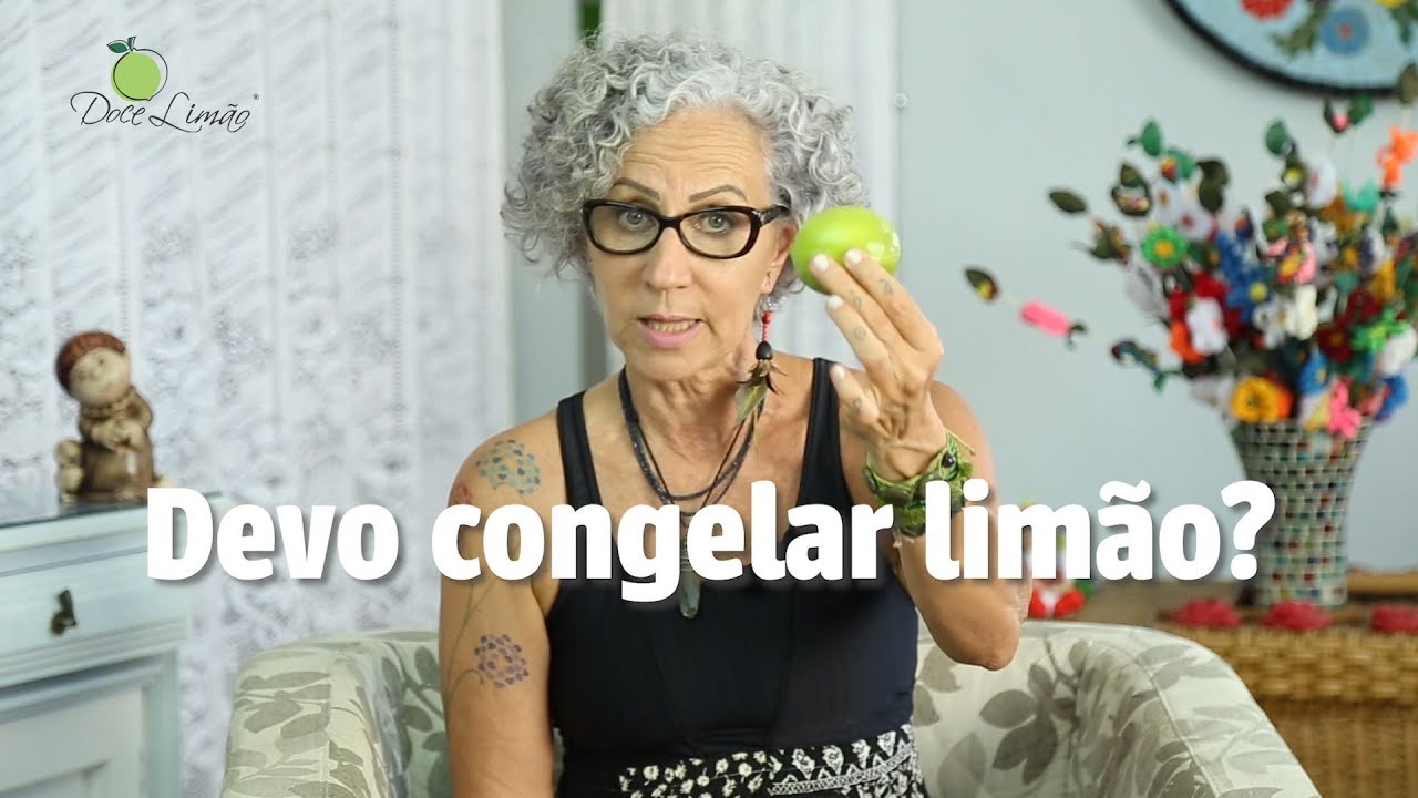 Devo congelar limão?