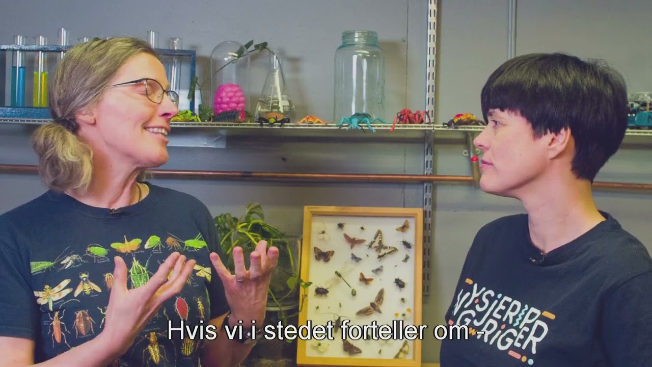 Hvordan kan insekter og mennesker hjelpe hverandre? Med professor Anne Sverdrup-Thygeson