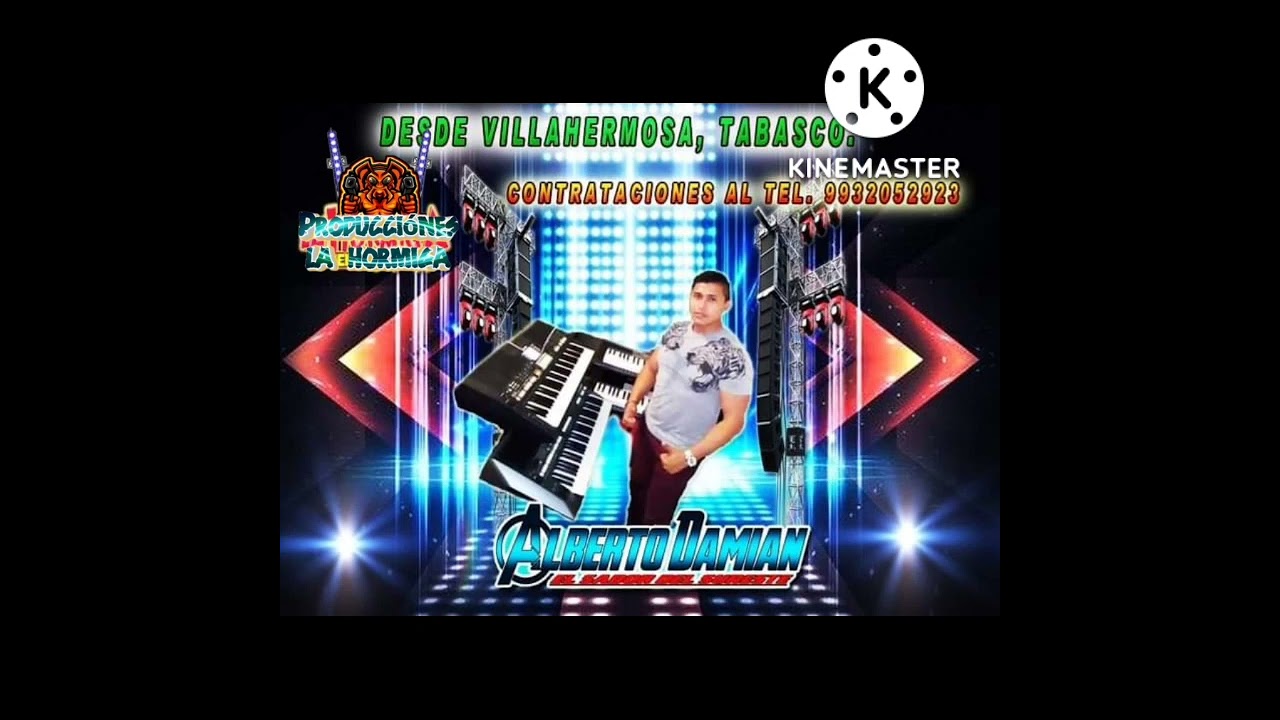 Alberto Damián en vivo popurri tropical 2022