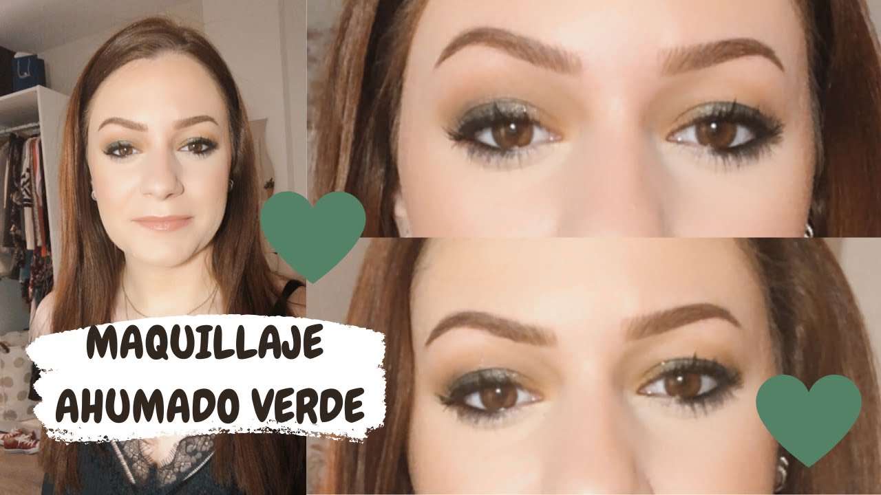 MAQUILLAJE OJOS AHUMADOS VERDE con Makeup Revolution