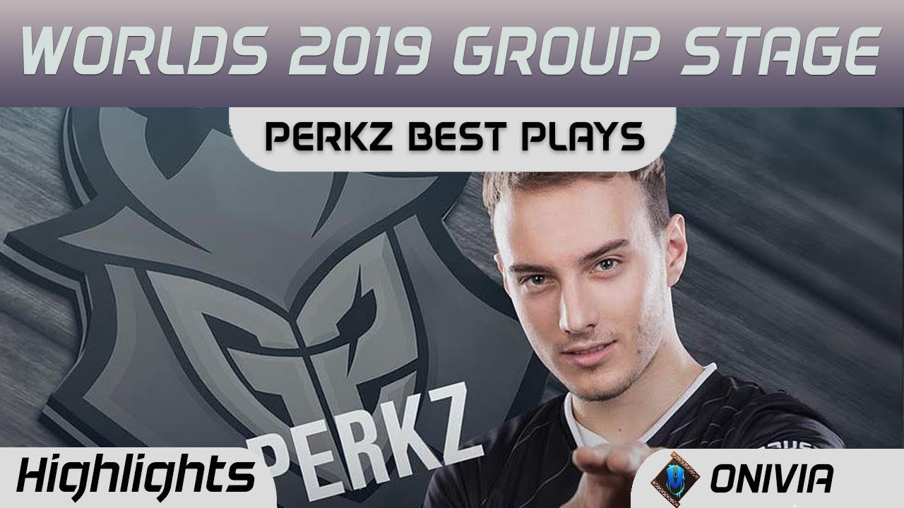 Perkz Best Plays Worlds 2019 Group Stage Perkz highlights 2019 by Onivia