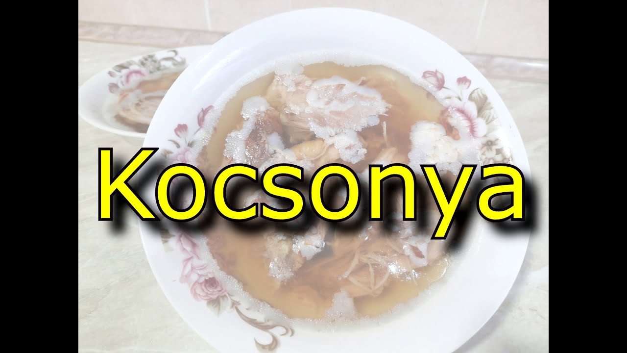Hagyom&aacute;nyos h&aacute;zi kocsonya