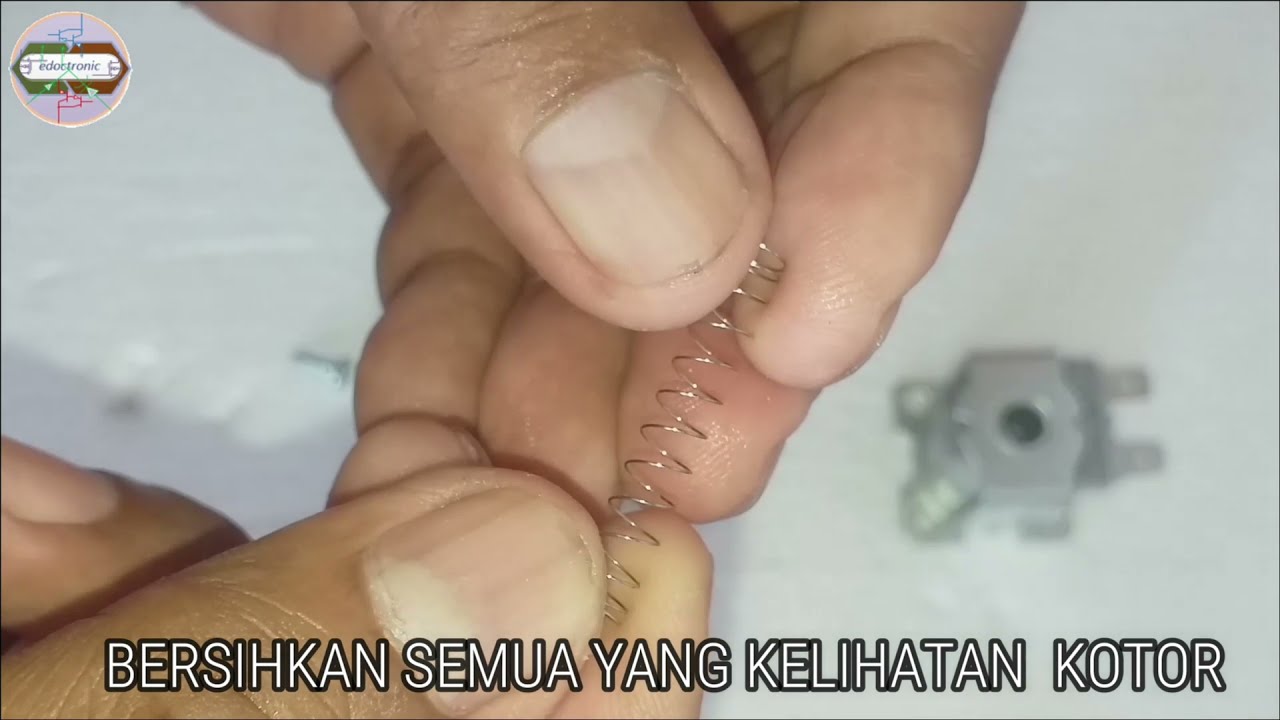 CARA PERBAIKI SELENOID VALVE MESIN CUCI, AIR ISI ULANG,..  AIR MENETES TERUS