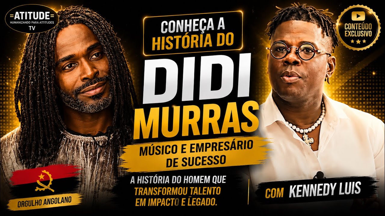 Ele transformou as suas dificuldades em grandes oportunidades. Didi Murras.Conversa com Kennedyluis 