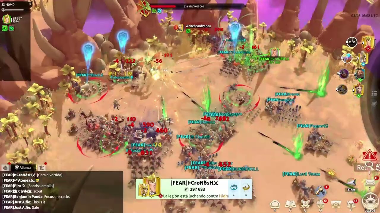 Hydra S2 / Hidra [CALL OF DRAGONS] HOW TO DEFEAT EASY! Fearless Warrior
