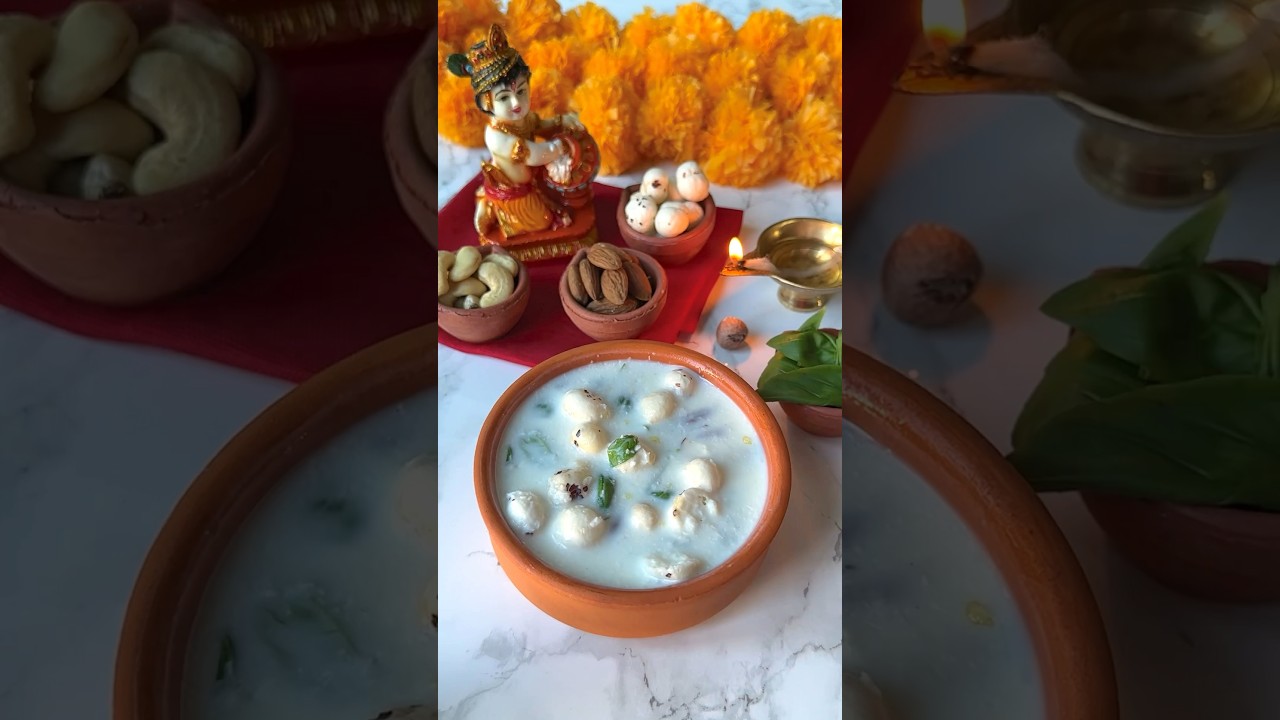 PANCHAMRIT ✨ #shorts #viral #trending #krishna #krishnajanmashtami #panchamrit #recipe