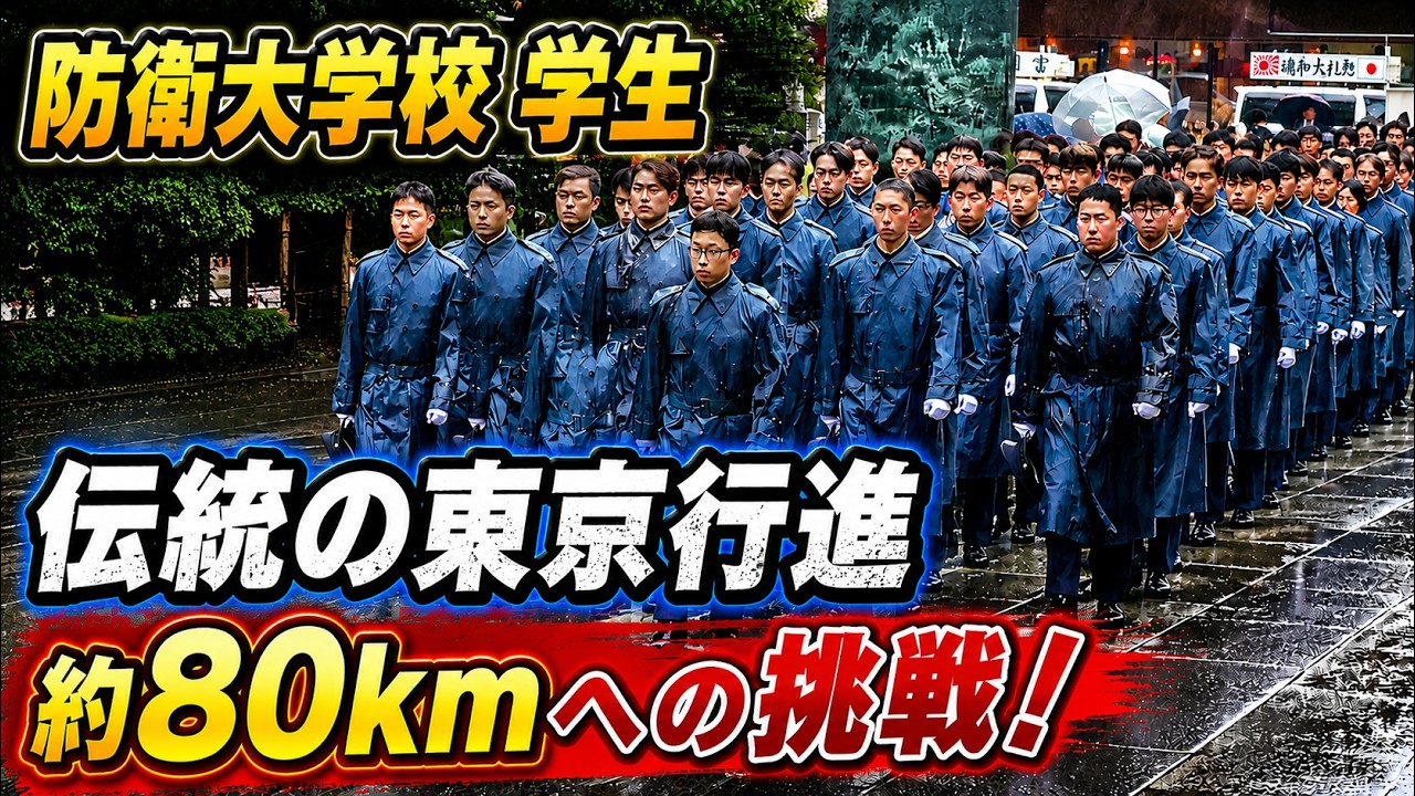 2025年12月14日 防衛大学校東京行進