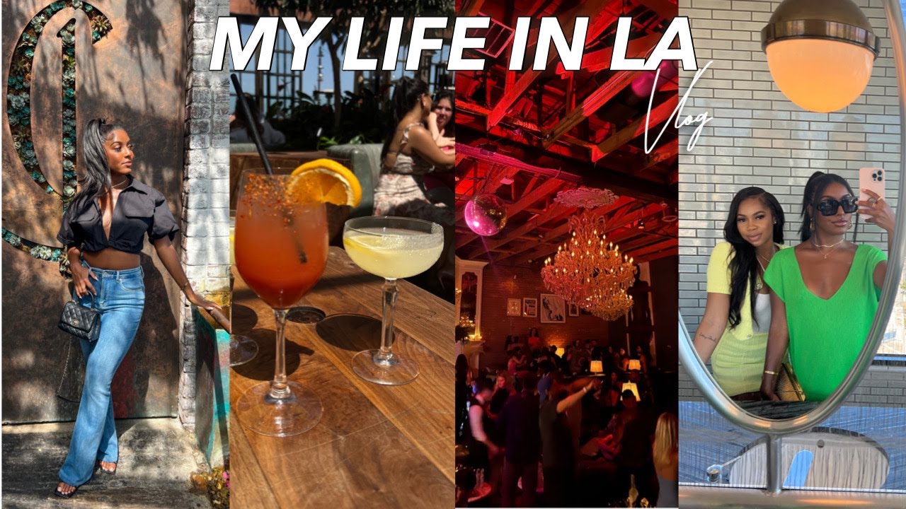 MY LIFE IN LA VLOG | Youtube Events, NEW Restaurants, Nights Out, My Boo is Visiting! @DanaAlexia
