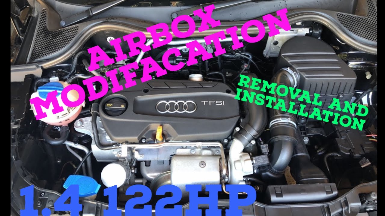 Audi A1 1.4 122hp Airbox Removal, Modification, and Installation