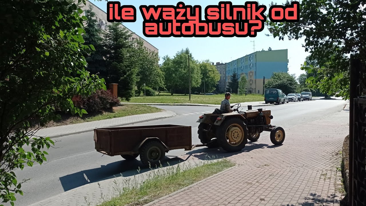 Ważymy silnik i pokazujemy złom