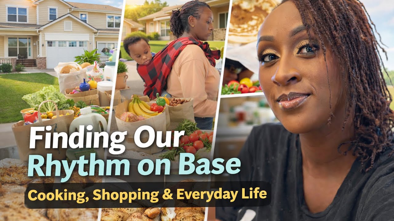 Vlog: Adjusting to life on base/ Lots of cooking/ Don't buy this cookware!!!