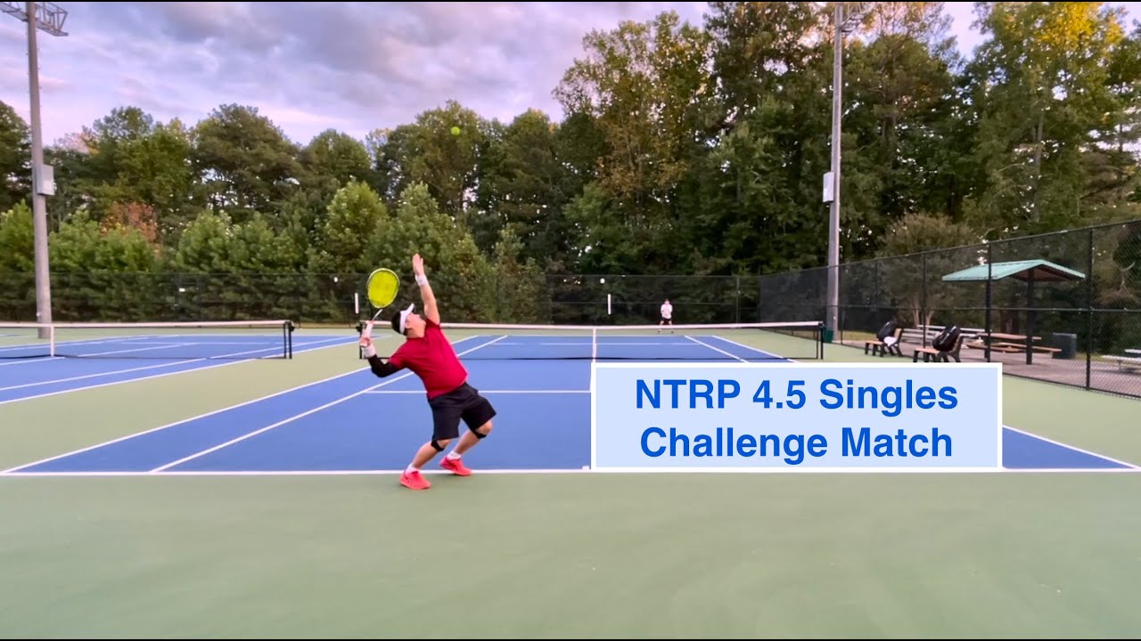 NTRP 4.5 Singles Match - Simon vs Hanmin