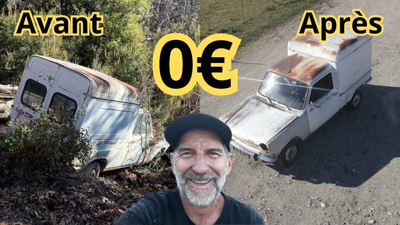 INCROYABLE! J'extrais une simca VF2 oubliée depuis 36ans et je roule avec! NE RATEZ PAS LA FIN!