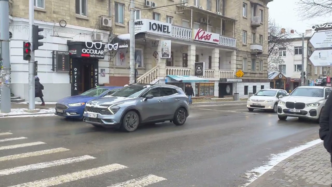 Кишинёв‼️без электричества в 13:10 , центр города, как это было 31.01.2026