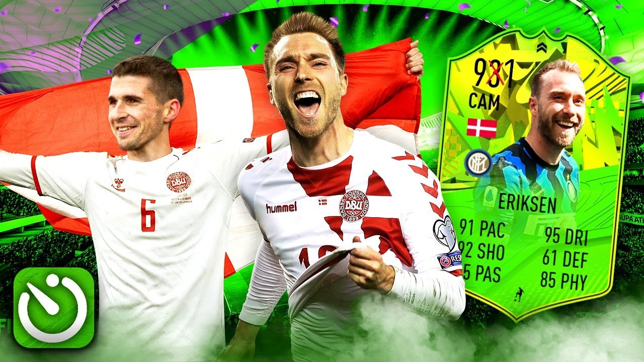 КРИСТИАН ЭРИКСЕН В СОСТАВЕ ЗА 5 МИНУТ FIFA 21
