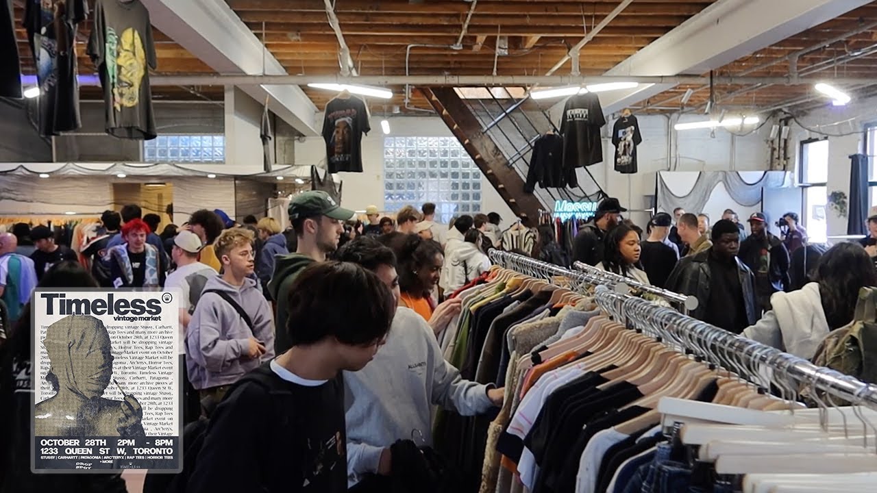 We Held One Of The BIGGEST Vintage Markets In Toronto! (Timeless Market)