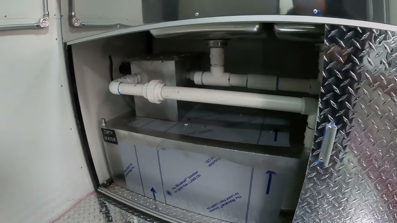 2021 Food Trailer Grease Trap