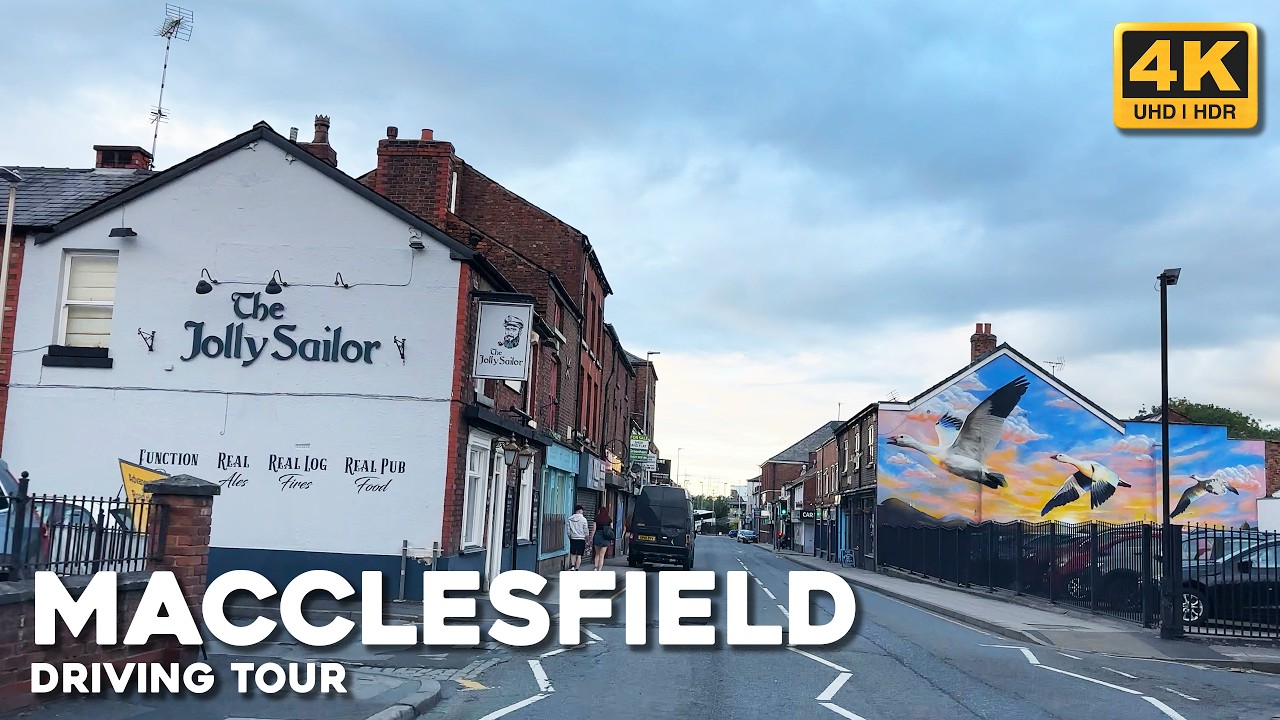 Drive around Macclesfield