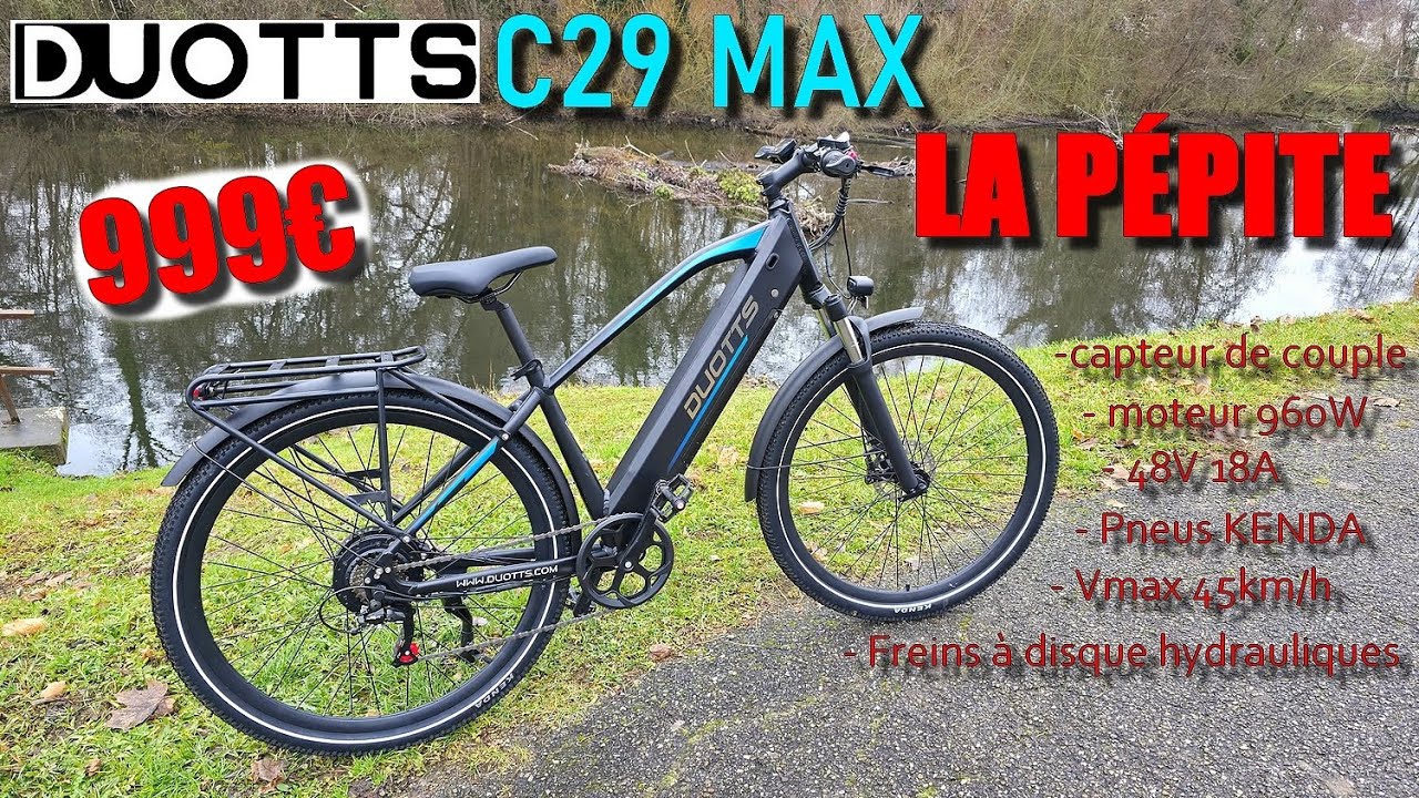 [ TEST 🚲 ]  DUOTTS C29MAX la pépite à moins de 1000euros 🚲🚲!!!!!