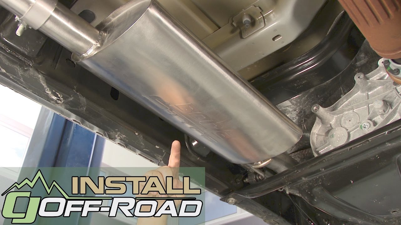 Jeep Wrangler Borla Cat-Back Exhaust 2-1/2