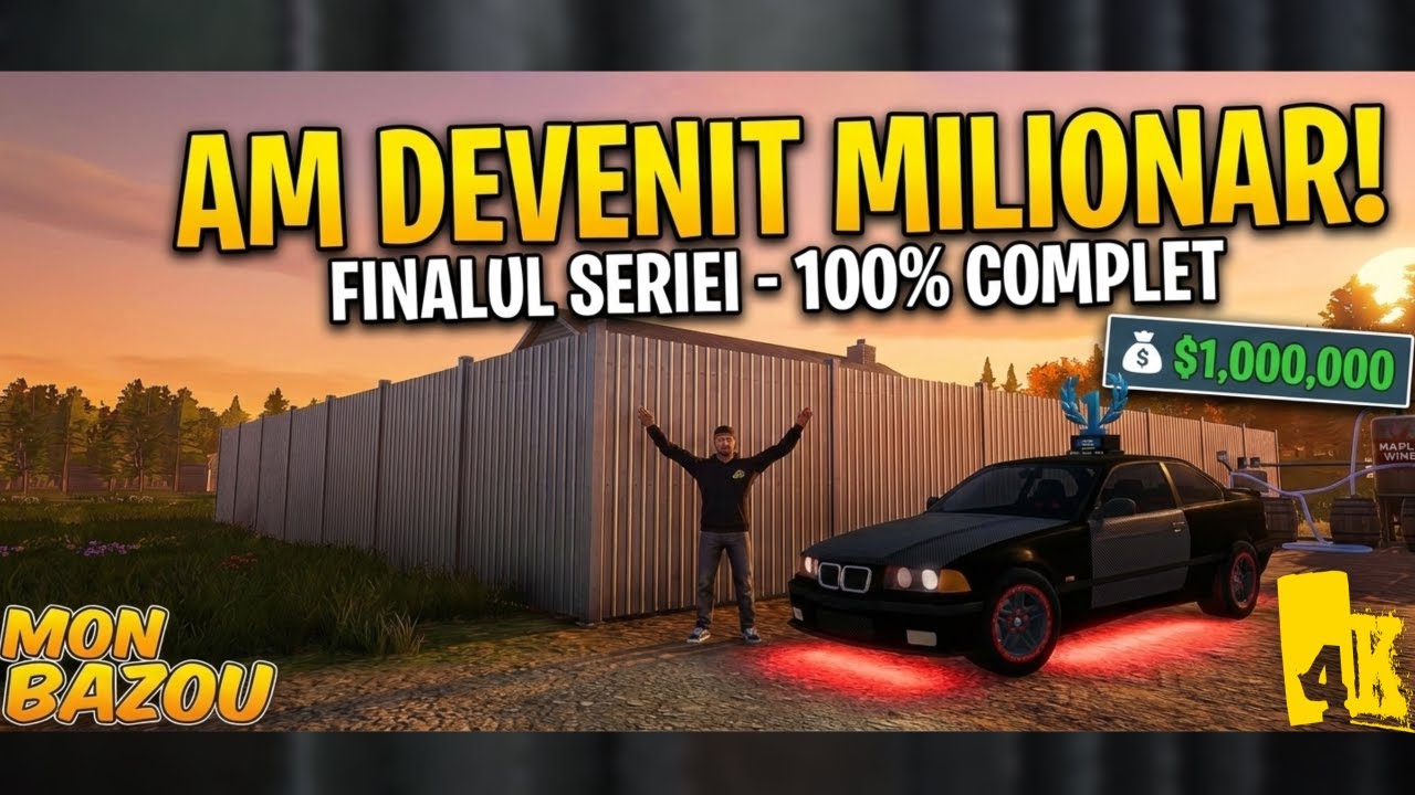 MON BAZOU FINAL: Am strâns 1.000.000💲 și am terminat jocul 💯