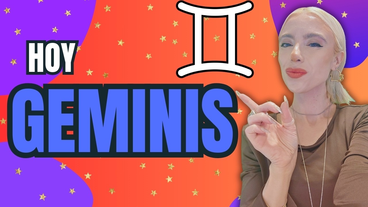 GEMINIS SI NO VES ESTE VIDEO NO LO CREERAS AHORA SABES TU FUTURO Y ES ESTE!!!