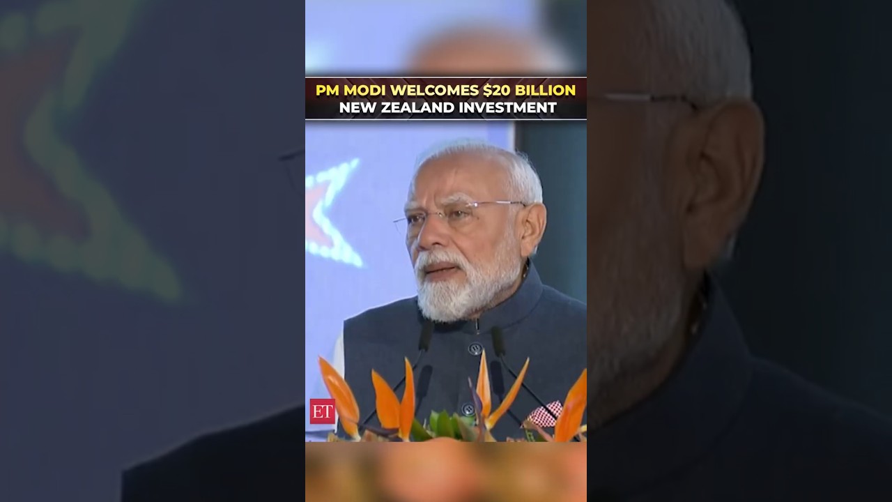 PM Modi welcomes New Zealand's '$20 billion investment commitment' in India at Auckland event