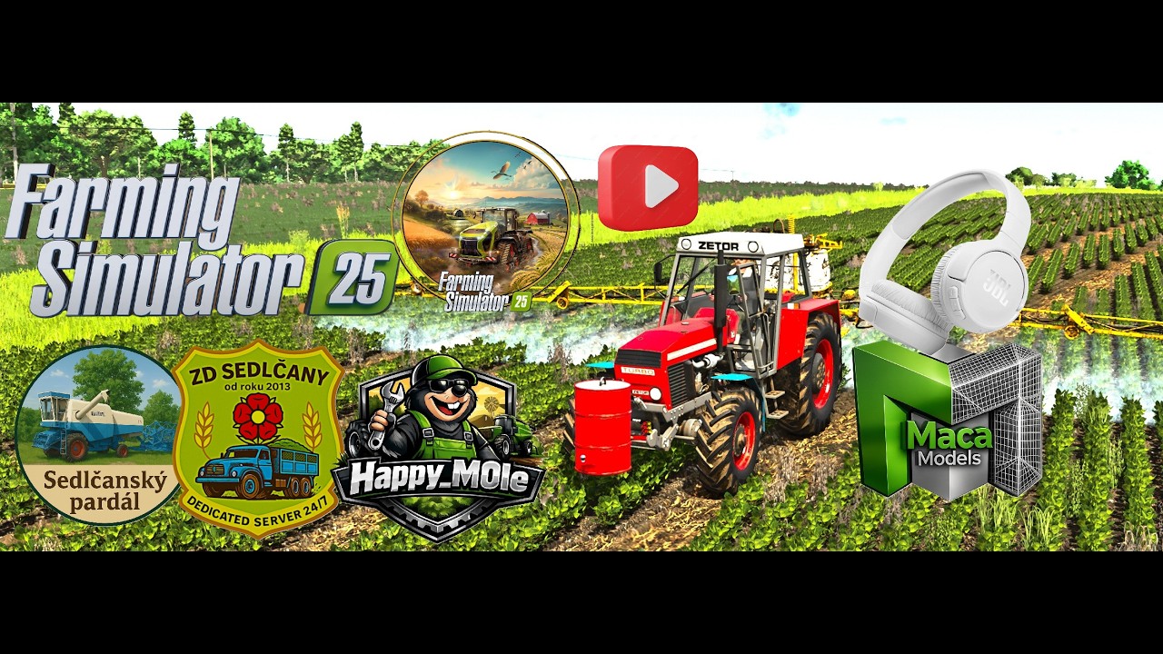 Farming Simulátor 25. Tak zase bude pokec :O :)