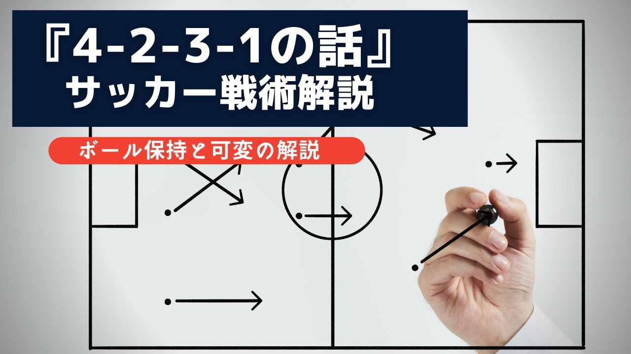4-2-3-1システムの話【サッカー戦術解説】